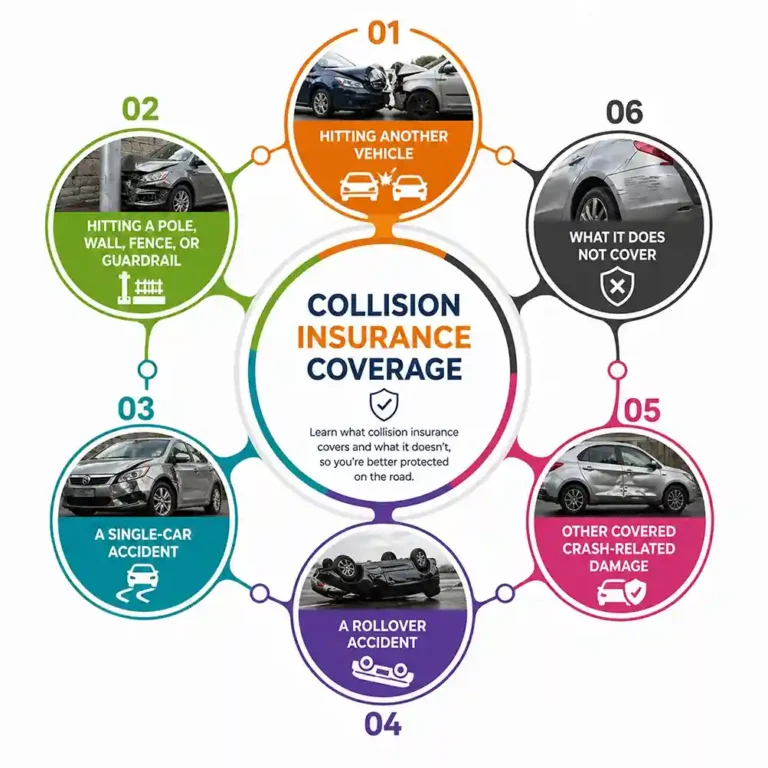 what does collision insurence cover
